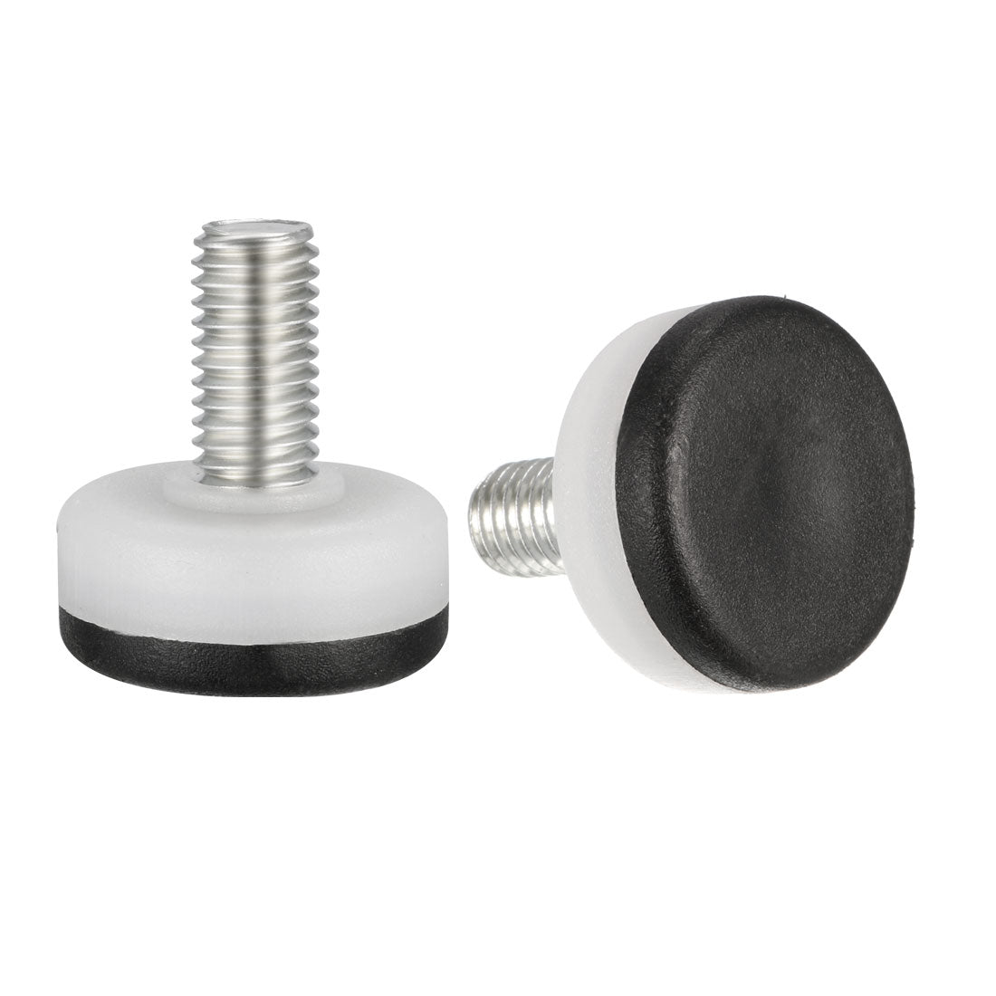 uxcell Uxcell Furniture Levelers, 14mm to 22mm Adjustable Height M10 x 18.5mm Threaded, 12Pcs