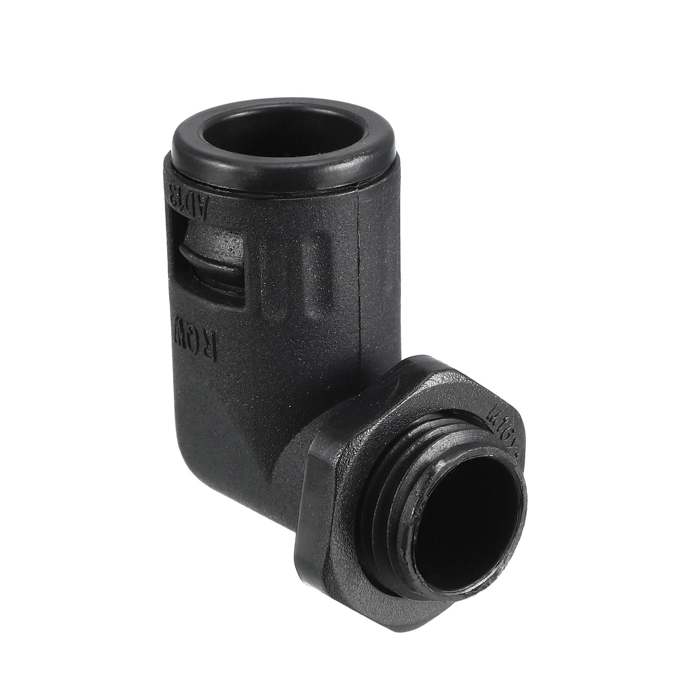 uxcell Uxcell Corrugated Tube Connector 90 Degree AD13 Conduit Hose Joint Clamps