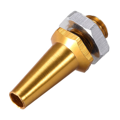 Harfington Uxcell RC Antenna Mount, M6 Thread, Aluminum Alloy, for RC Boat Golden