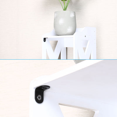 Harfington Uxcell Home Angle Brackets Stainless Steel Black Corner Fastener Shelf Support