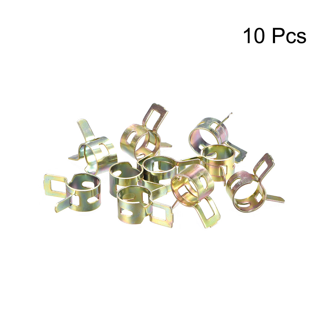 uxcell Uxcell Spring Band Type Clips for Fuel Line Replacement, Hose Clamp