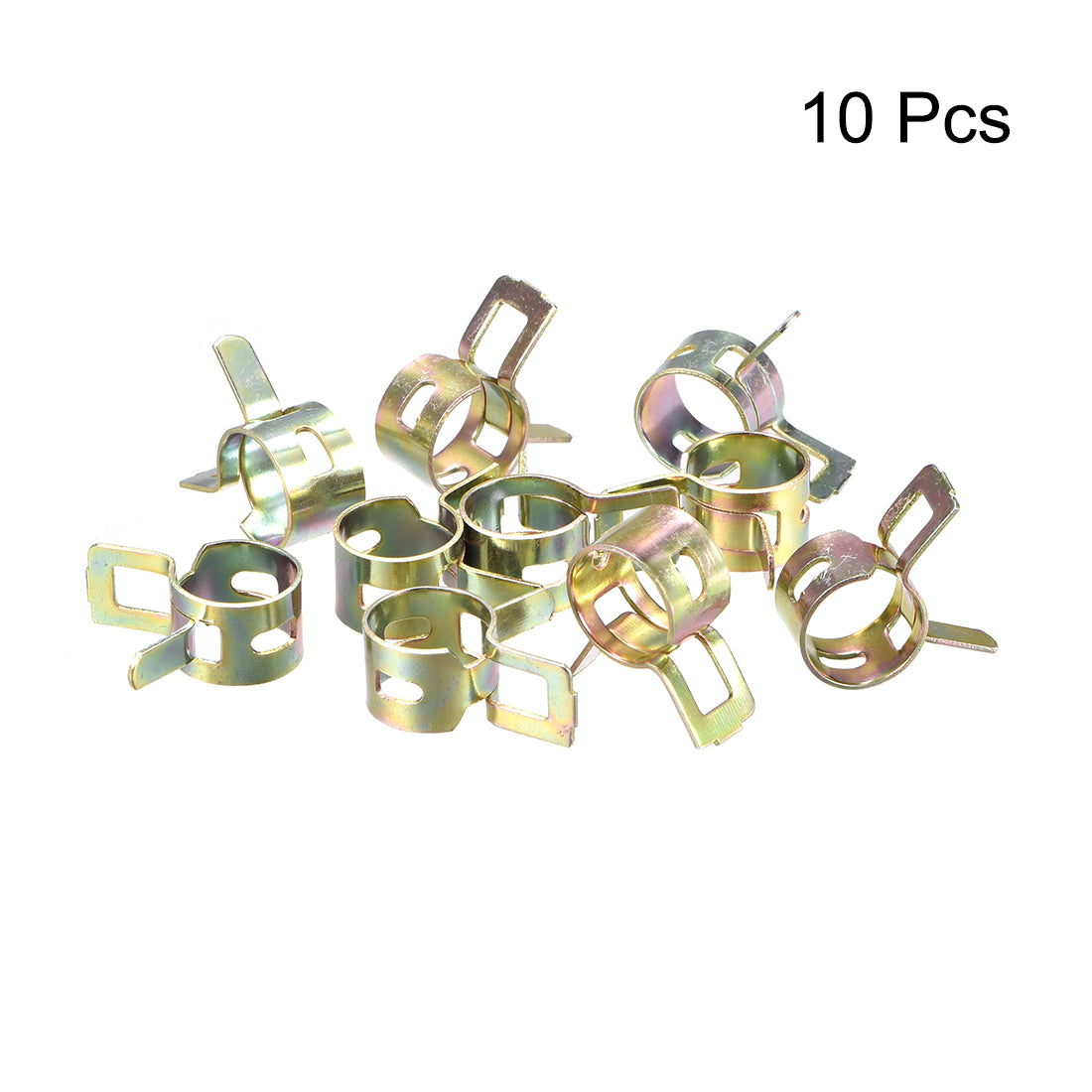 uxcell Uxcell Spring Band Type Clips for Fuel Line Replacement, Hose Clamp