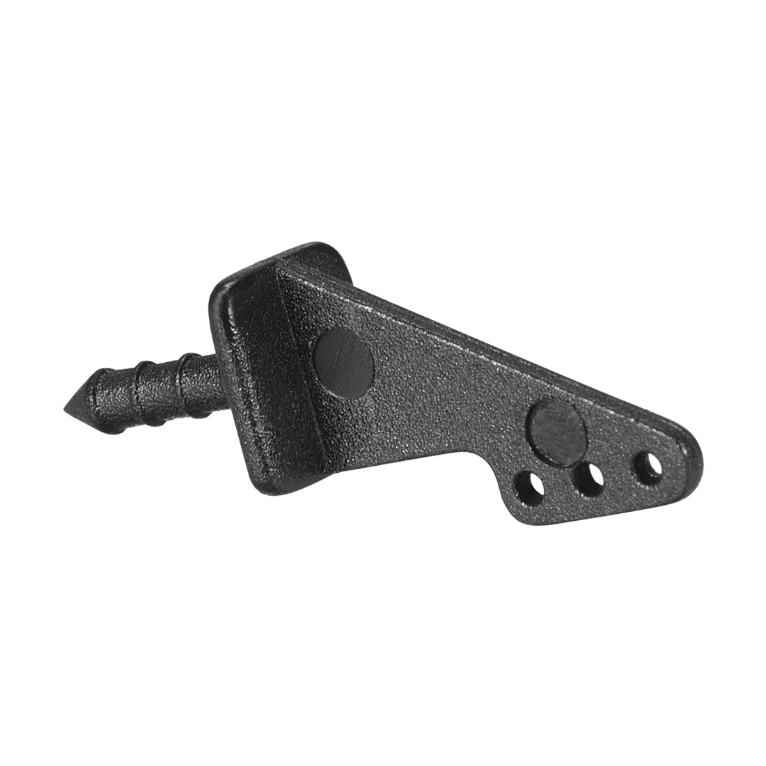uxcell Uxcell Control Horn, 13x9mm Nylon Horns with 3 Holes 0.8mm for RC Airplane Parts Black 10pcs