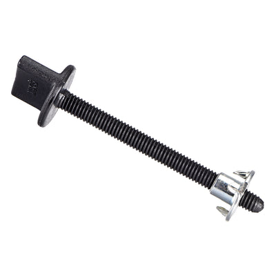 Harfington Uxcell M4 x 45mm Thumb Screw with T Nut Plastic Screws Metric Thread 4 Pcs