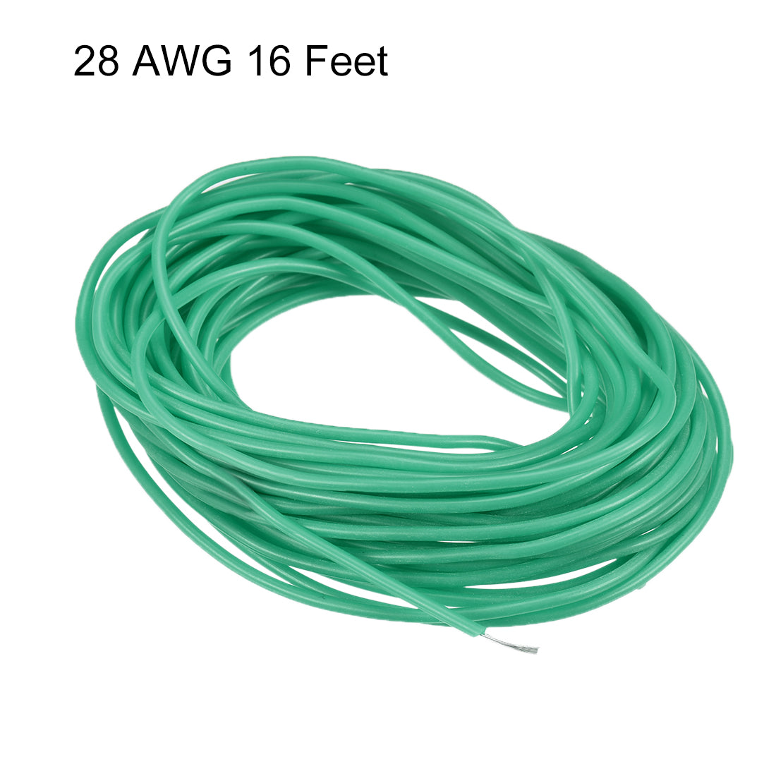 Harfington Silicone Wire 28AWG Flexible Soft Electric Wire Strands of Tinned Copper Wire