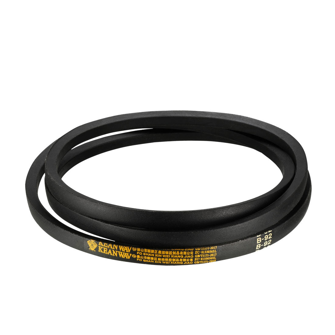 uxcell Uxcell B-92 V-Belts 92" Pitch Length, B-Section Rubber Belt Drive