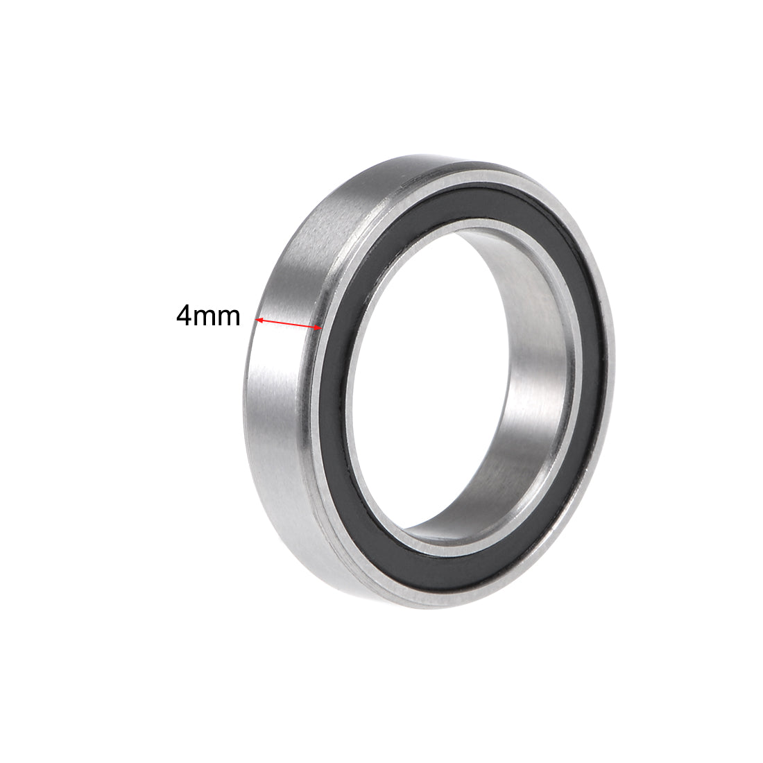 Harfington Deep Groove Ball Bearing Metric Double Shield Chrome Steel P0 Z1