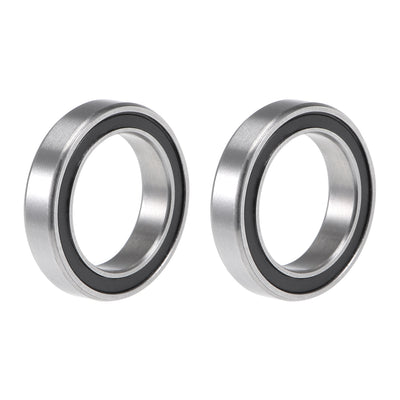 Harfington Deep Groove Ball Bearing Metric Double Shield Chrome Steel P0 Z1