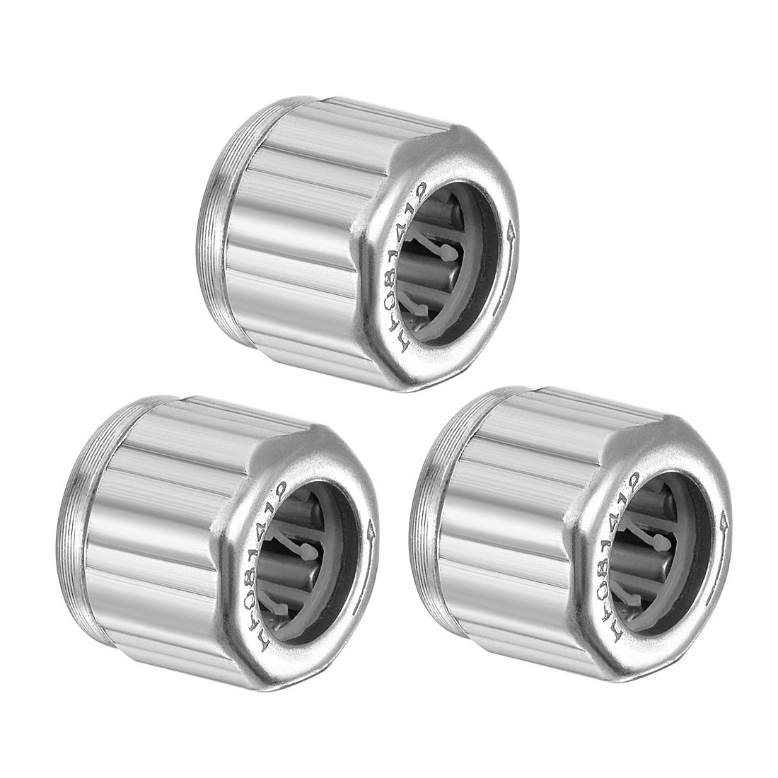 Harfington Needle Roller Bearings, One Way Bearing, 8mm Bore 14mm OD 12mm Width 3pcs