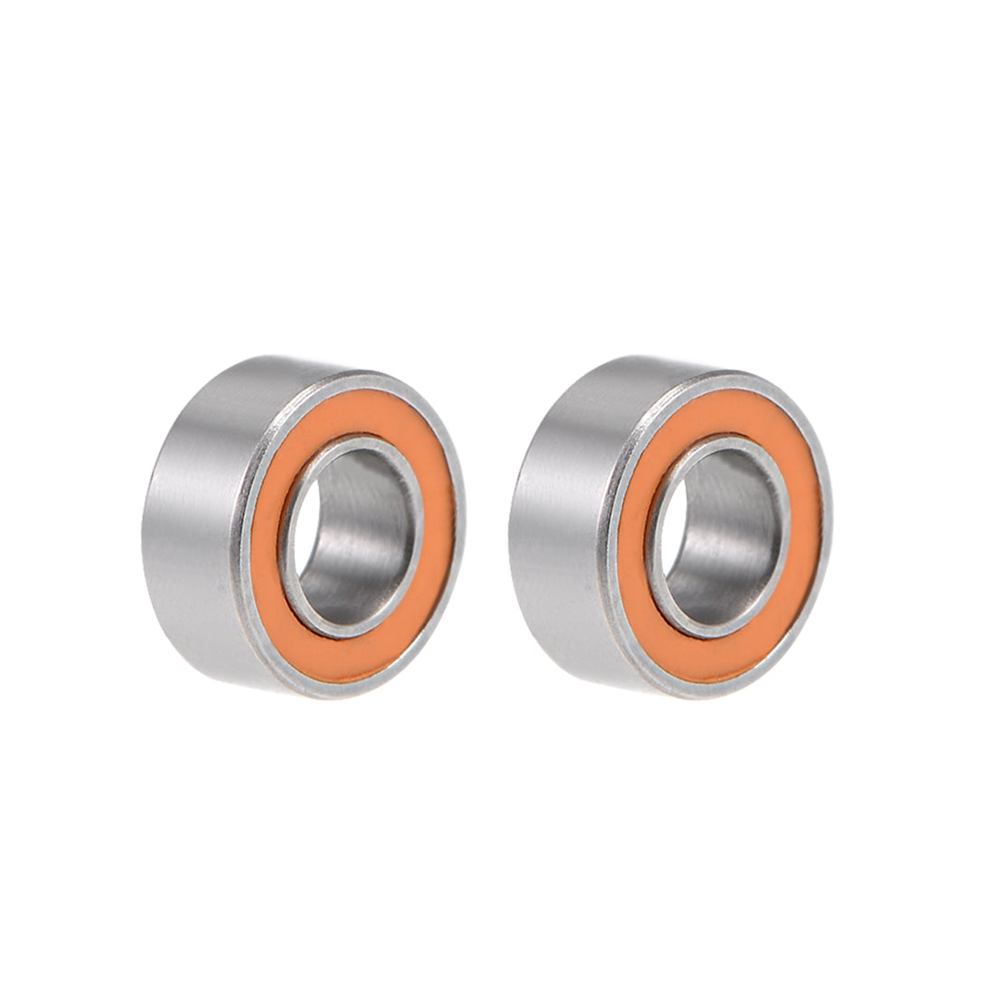 uxcell Uxcell SMR63C-2OS Hybrid Ceramic Ball Bearing 3x6x2.5mm Steel Bearings 2pcs