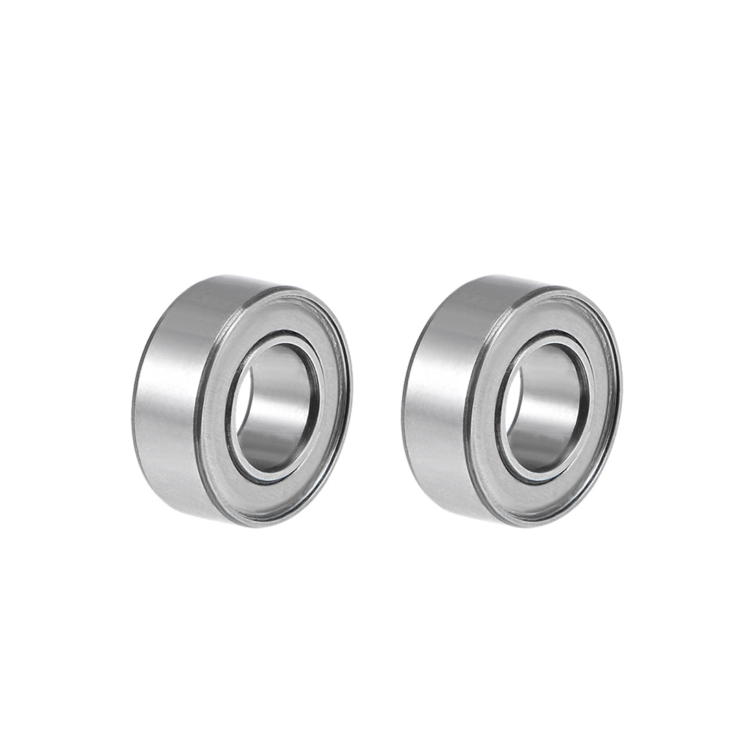 Harfington SR188ZZ Stainless Steel Ball Bearing 1/4"x1/2"x3/16" Double Shielded R188ZZ Z2 Lever Bearings 2pcs