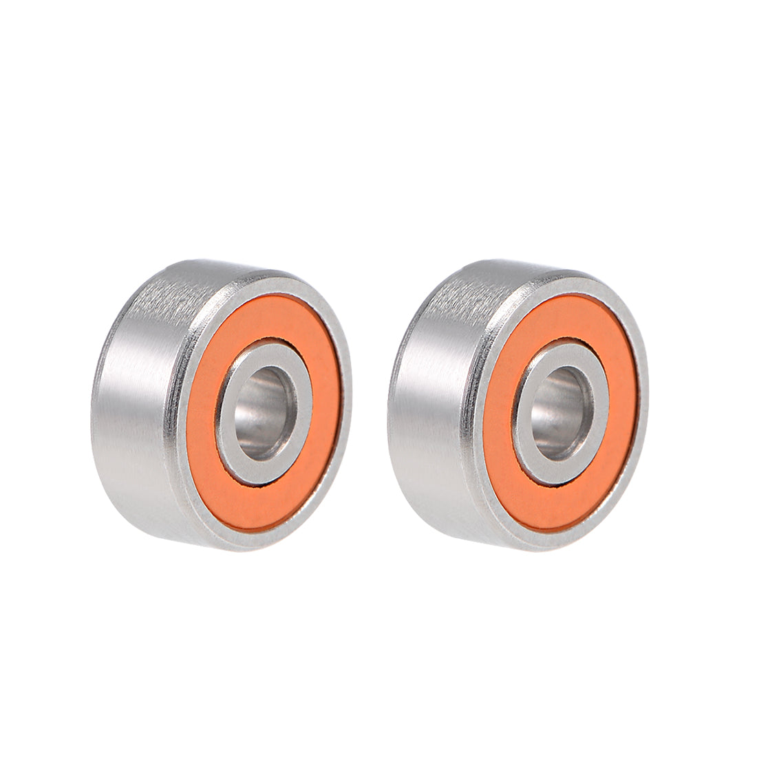 uxcell Uxcell S623C-2OS Hybrid Ceramic Ball Bearing 3x10x4mm Stainless Steel Bearings 2pcs