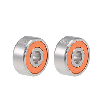 uxcell Uxcell S623C-2OS Hybrid Ceramic Ball Bearing 3x10x4mm Stainless Steel Bearings 2pcs