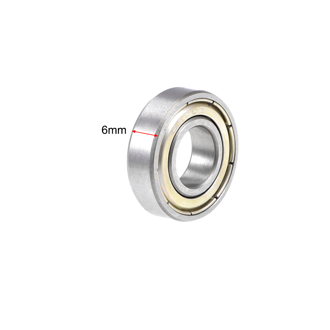 Harfington 6900ZZ Ball Bearing 10x22x6mm Double Shielded ABEC-1 Bearings