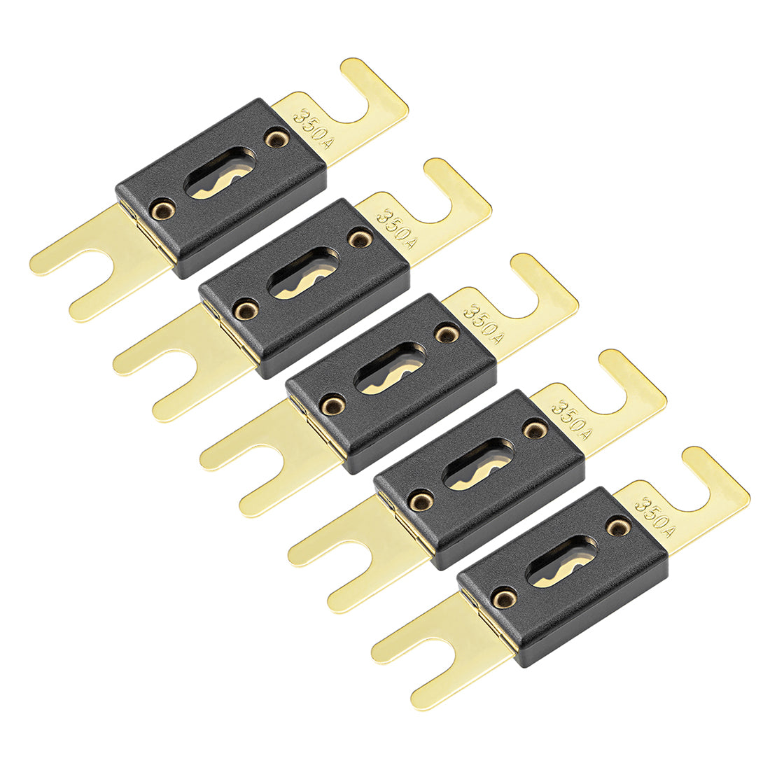 uxcell Uxcell ANL Fuse 350 Amp DC 32 Volt for Audio Amplifier Inverter 5pcs