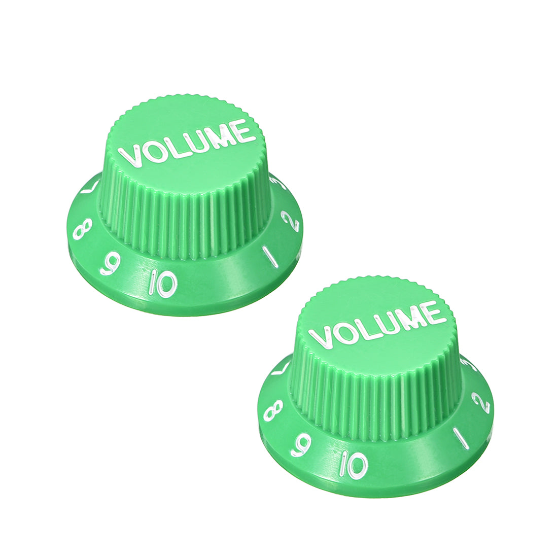 uxcell Uxcell 0.24 Inch Potentiometer Control Knobs For Electrical Guitar Acrylic Volume Tone Knobs 2 Pcs Green