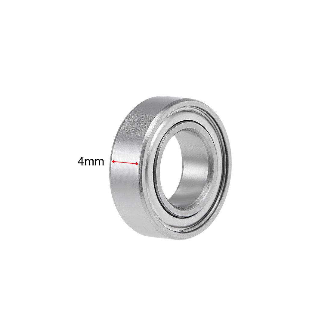 Harfington SMR137ZZ Stainless Steel Ball Bearing 7x13x4mm Shielded MR137ZZ Bearings 2pcs