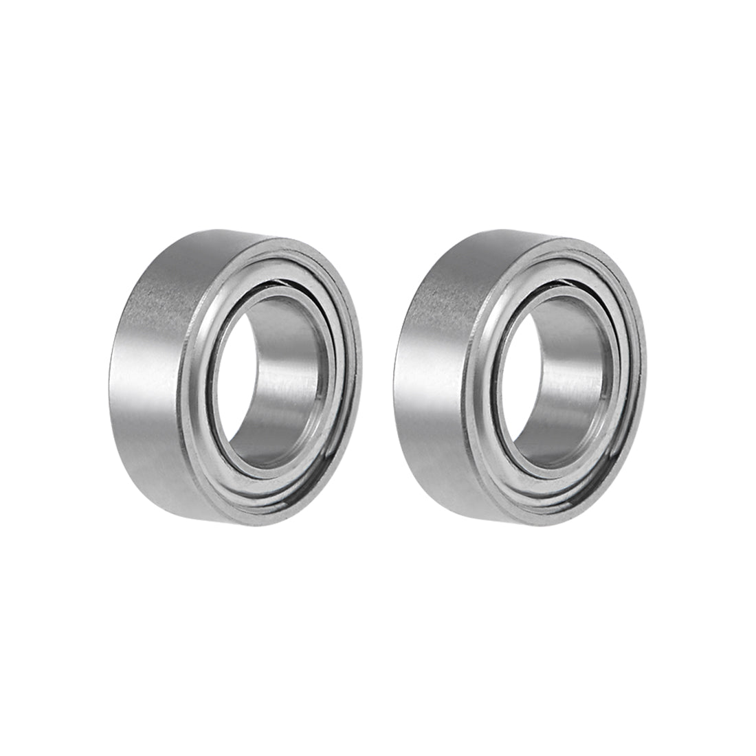 uxcell Uxcell SMR95ZZ Stainless Steel Ball Bearing 5x9x3mm Shielded MR95ZZ Bearings 2pcs