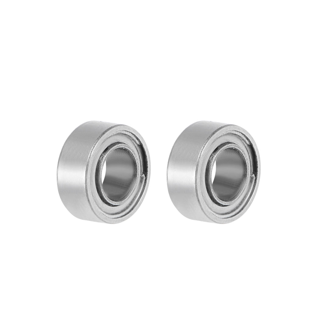 Harfington SMR63ZZ Stainless Steel Ball Bearing 3x6x2.5mm Shielded MR63ZZ Bearings 2pcs