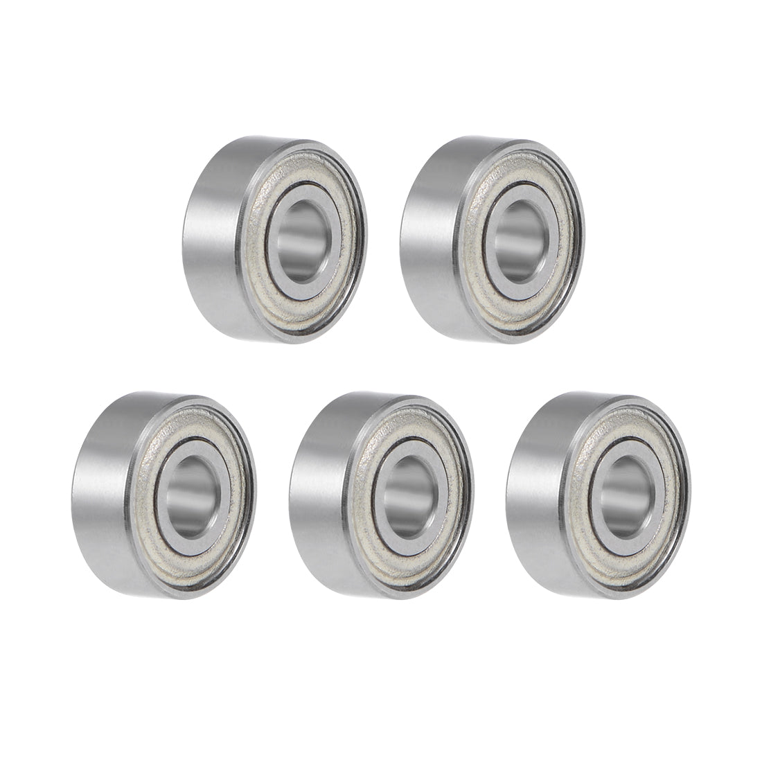 Harfington MR83ZZ Ball Bearing 3x8x3mm ABEC-1 Chrome Steel Bearings 5pcs