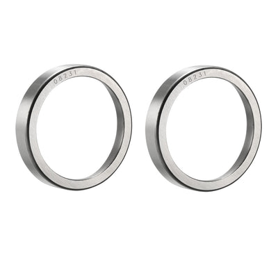 Harfington 08231 Tapered Roller Bearing Outer Race Cup 2.3125" O.D., 0.4219" Width 2pcs
