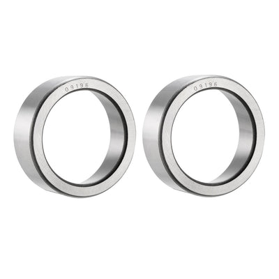 Harfington 09196 Tapered Roller Bearing Outer Race Cup 1.938" O.D., 0.6875" Width 2pcs