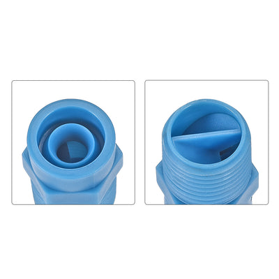 Harfington Full Cone Spray Tip Plastic PP Wide Angle Nozzle 2pcs