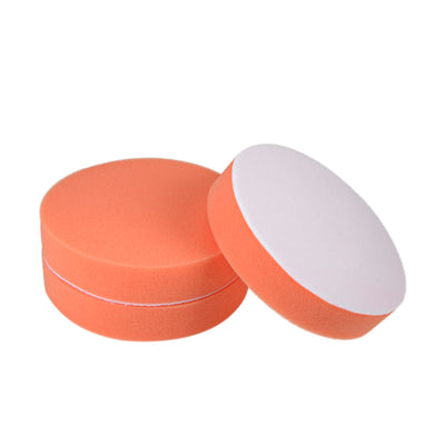 uxcell Uxcell 5" Buffing Sponge Pads, Drill Polishing Buffer Pad Disc Hook and Loop Back 3pcs