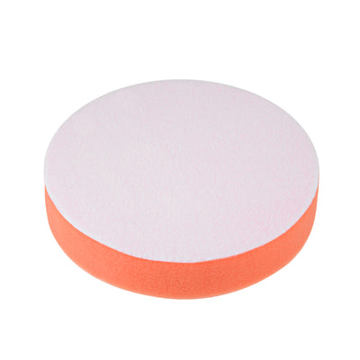 Harfington Uxcell 5" Buffing Sponge Pads, Drill Polishing Buffer Pad Disc Hook and Loop Back 5pcs