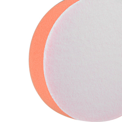 Harfington Uxcell 5" Buffing Sponge Pads, Drill Polishing Buffer Pad Disc Hook and Loop Back 5pcs