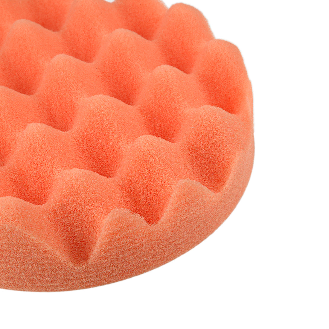 uxcell Uxcell 5" Buffing Sponge Pads, Drill Polishing Buffer Pad Disc, Hook and Loop Back 3pcs