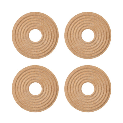 uxcell Uxcell 4pcs 4" x 1" Speaker Repair Spider Subwoofer Bass Loudspeaker Replacement Spider