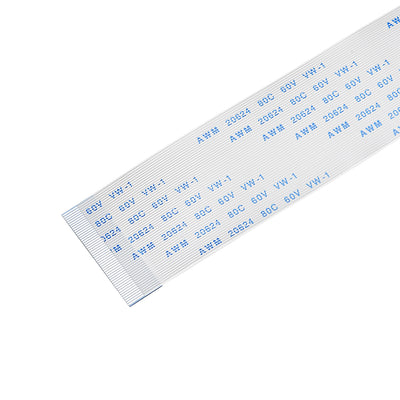 Harfington Uxcell Flexible Flat Cable, 50 Pins 0.5mm Pitch 150mm FPC FFC Flexible Ribbon Cable  for LCD TV Car Audio DVD Player Laptop 5Pcs (A Type)