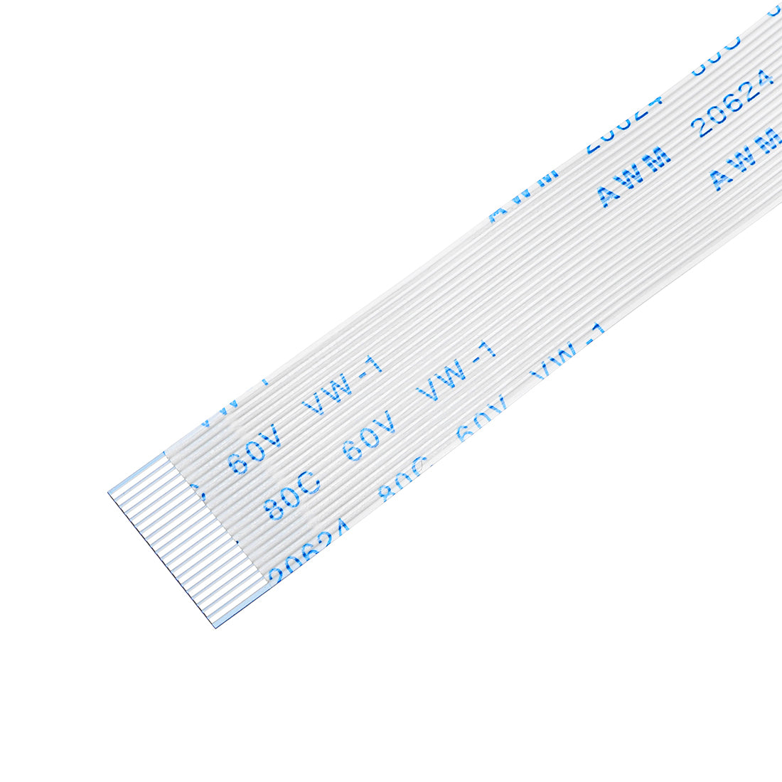 uxcell Uxcell Flexible Flat Cable, 20 Pins 0.5mm Pitch 150mm FPC FFC Flexible Ribbon Cable  for LCD TV Car Audio DVD Player Laptop 5Pcs (B Type)