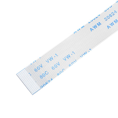 Harfington Uxcell Flexible Flat Cable, 20 Pins 0.5mm Pitch 150mm FPC FFC Flexible Ribbon Cable  for LCD TV Car Audio DVD Player Laptop 5Pcs (B Type)