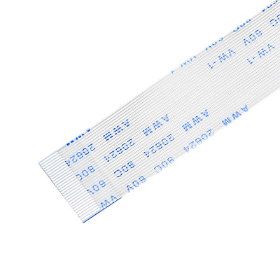 Harfington Uxcell Flexible Flat Cable, 28 Pins 0.5mm Pitch 150mm FPC FFC Flexible Ribbon Cable  for LCD TV Car Audio DVD Player Laptop 5Pcs (B Type)