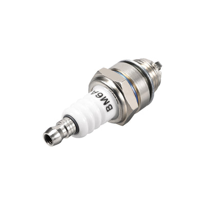 Harfington BM6A Spark Plug 3 Electrode , for M7 / L7T / CJ8 / 1560 Spark Plug Replacement , 4pcs