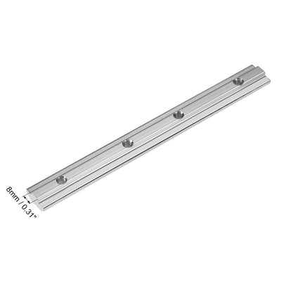 Harfington Uxcell Straight Line Connector, 7 Inch Joint Bracket with Screws for 4040 Series T Slot 8mm Aluminum Extrusion Profile