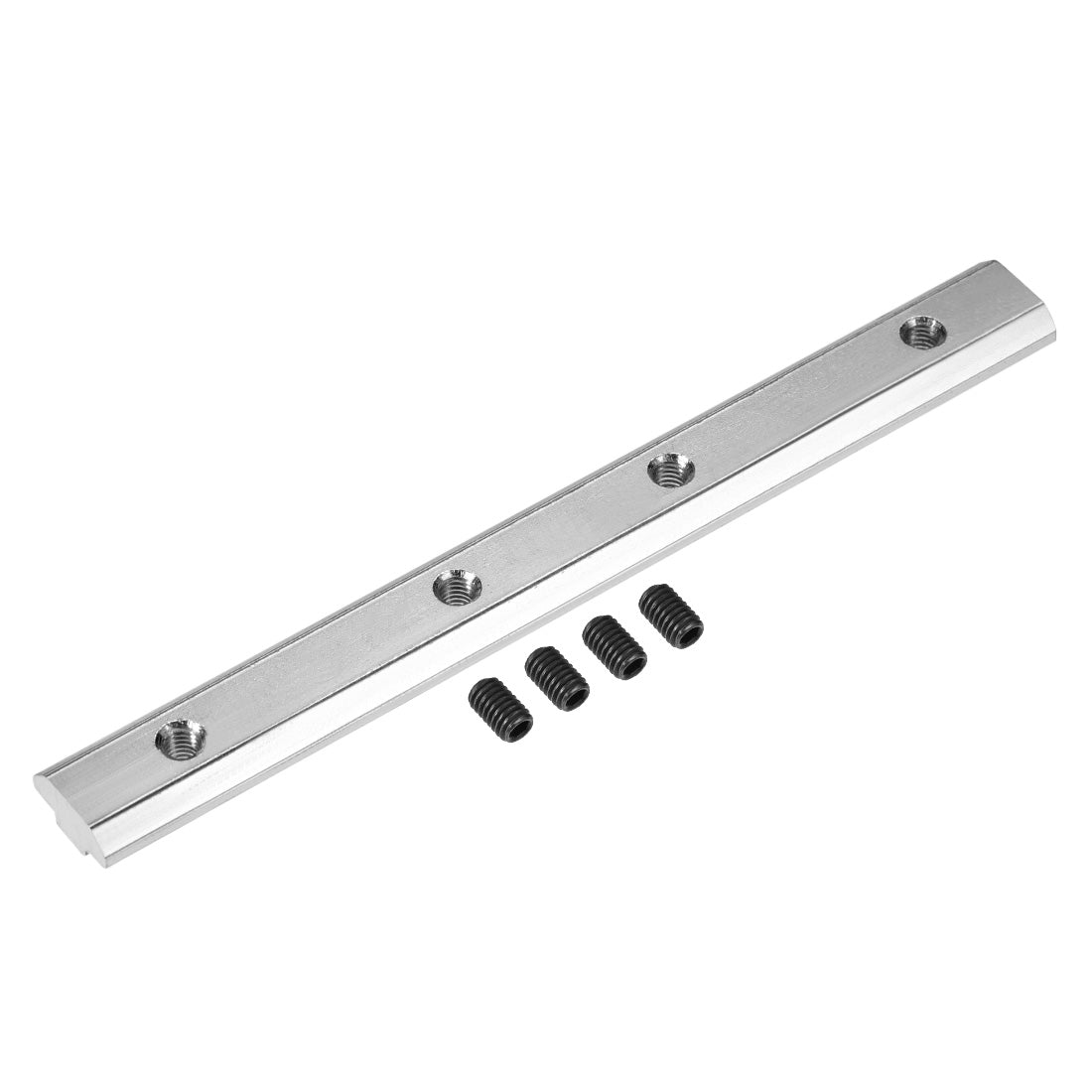 uxcell Uxcell Straight Line Connector, 7 Inch Joint Bracket with Screws for 4040 Series T Slot 8mm Aluminum Extrusion Profile
