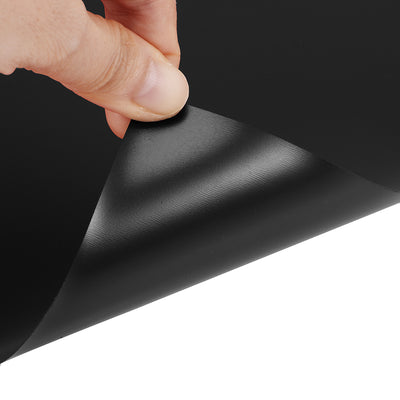 Harfington Uxcell 2 Pcs Dry Erase  Magnetic Strip 11.7" x 8" Magnetical Sheet Labels Stickers Writable Black For Whiteboards Refrigerator and Crafts