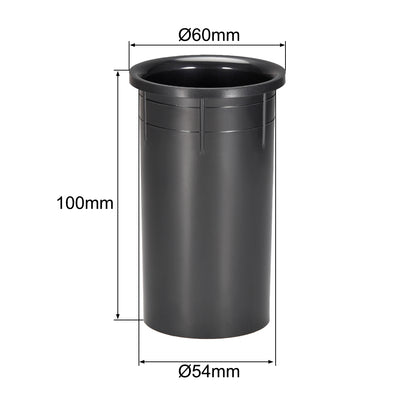 Harfington Uxcell 54mm x 100mm Speaker Port Tube Subwoofer Bass Reflex Tube Bass Woofer Box 2pcs