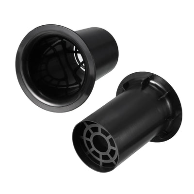 uxcell Uxcell 72mm x 98mm Speaker Port Tube Subwoofer Bass Reflex Tube Bass Woofer Box 2pcs