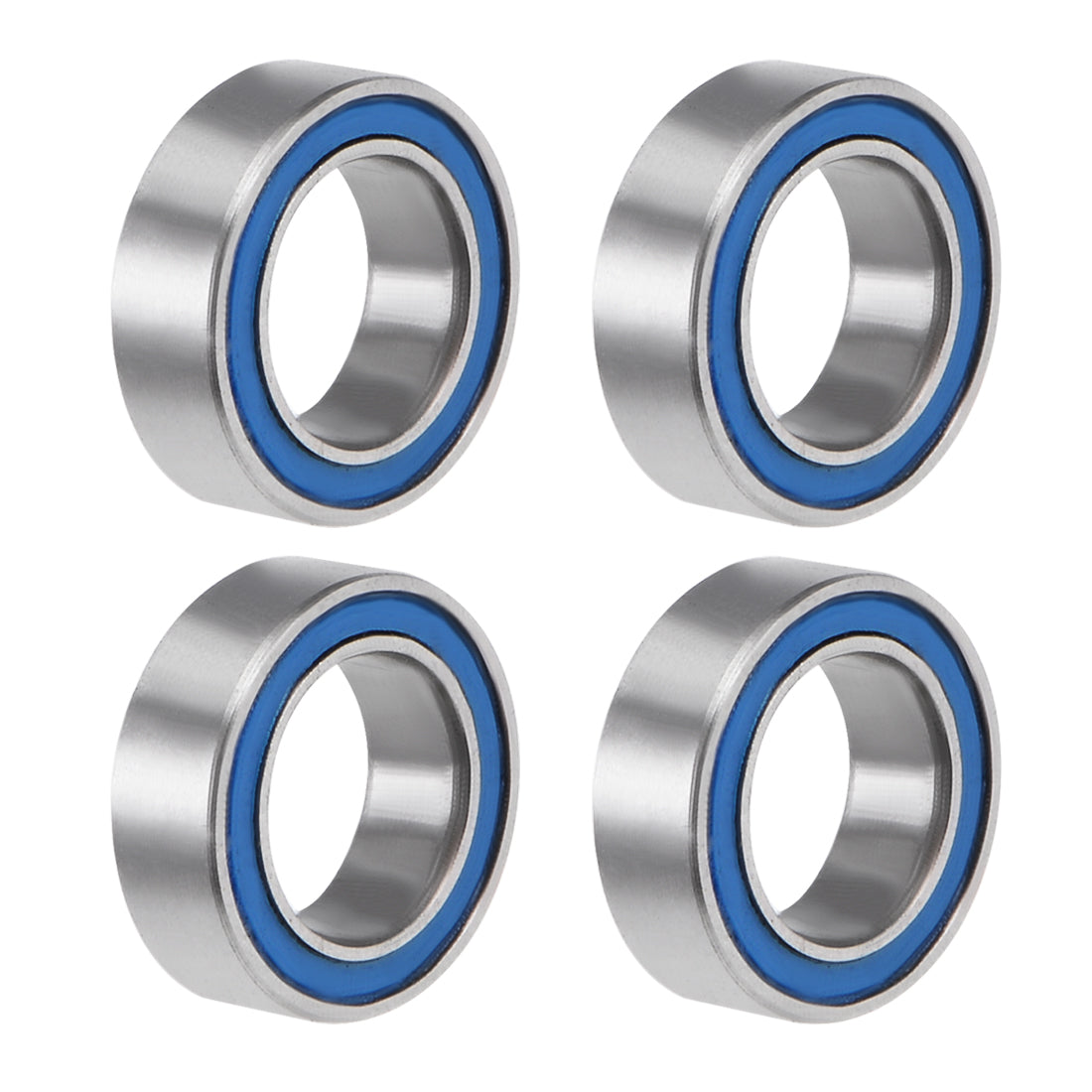 Harfington MR85-2RS Ball Bearing 5x8x2.5mm Double Sealed ABEC-3 Bearings 4pcs