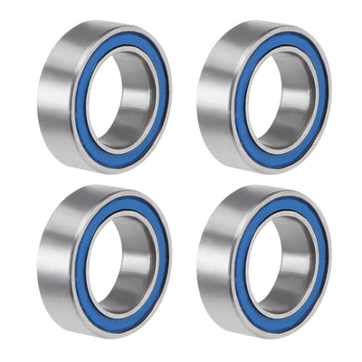 Harfington MR85-2RS Ball Bearing 5x8x2.5mm Double Sealed ABEC-3 Bearings 4pcs