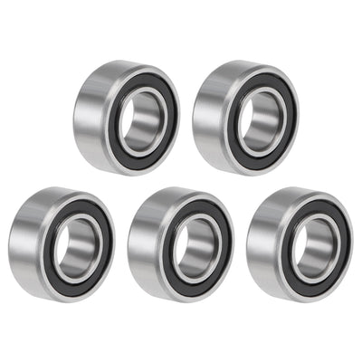 Harfington MR105-2RS Ball Bearing 5x10x4mm Double Sealed ABEC-3 Bearings 5pcs