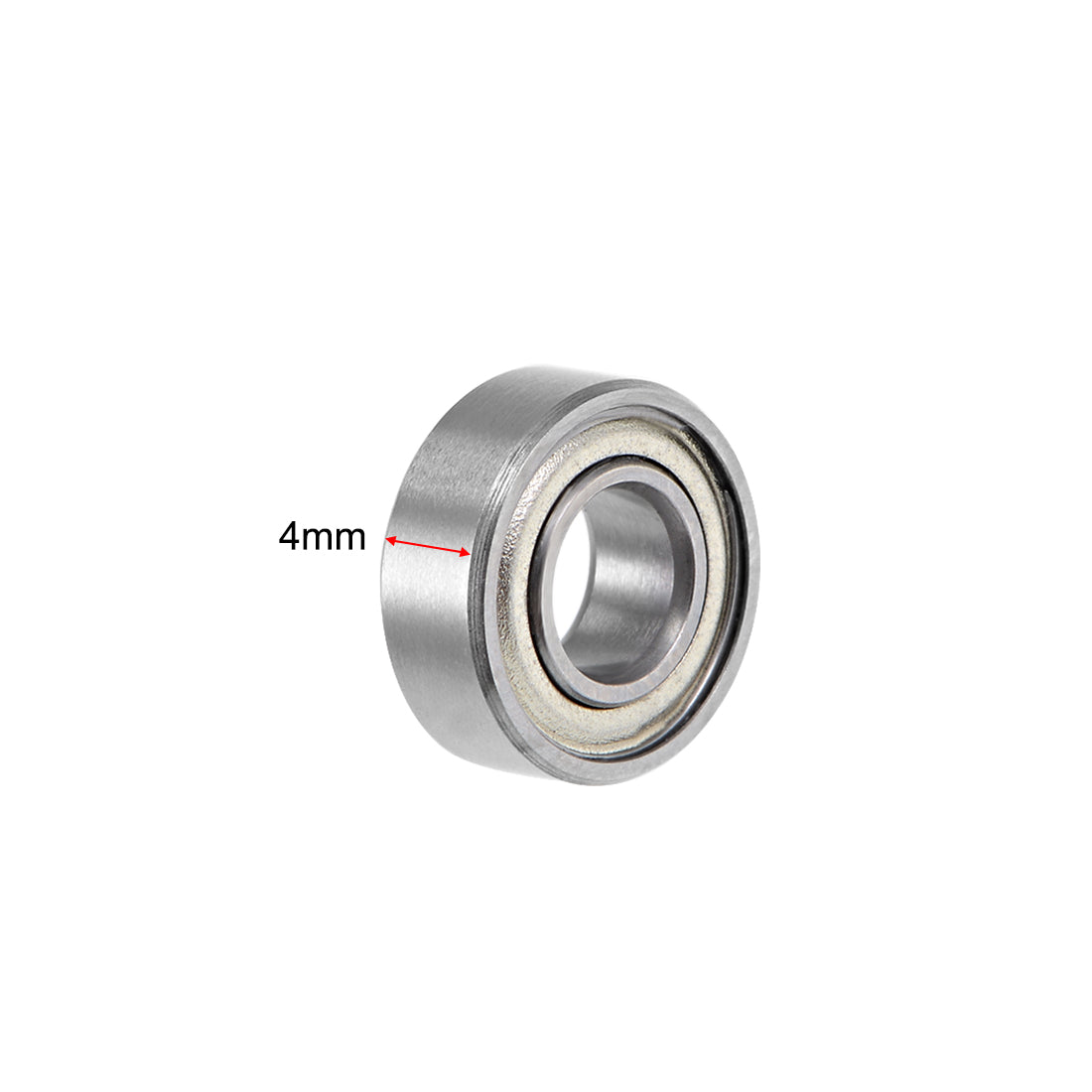 Harfington Deep Groove Ball Bearings Metric Double Shielded Chrome Steel P6 Z1