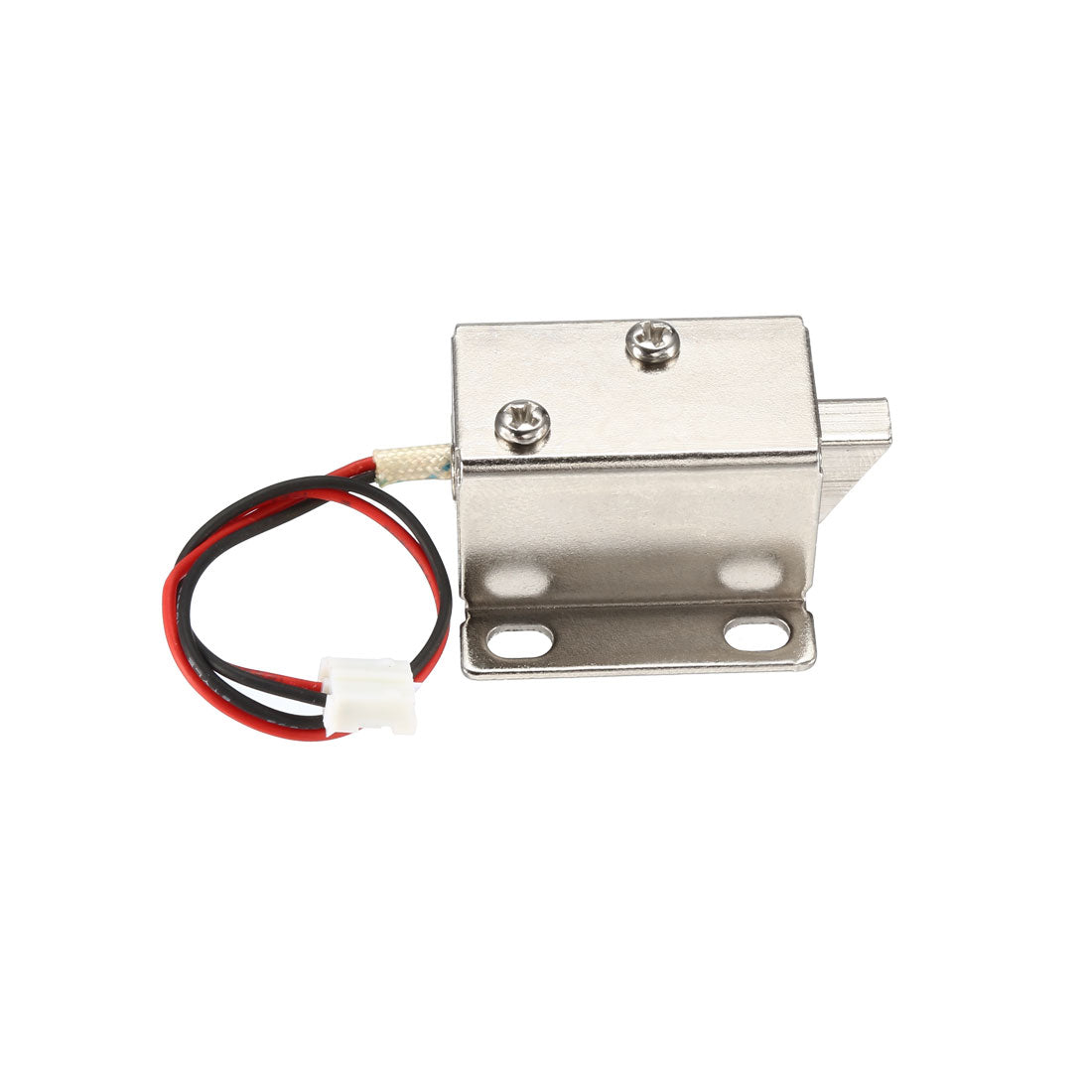 uxcell Uxcell DC 6V 1A 6mm Mini Electromagnetic Solenoid Lock Assembly Tongue Down for Electirc Lock Cabinet Door Lock