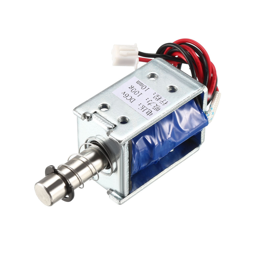 uxcell Uxcell DC 6V 2A 10mm Electromagnetic Solenoid Lock Pull Type for Cash Register Lock