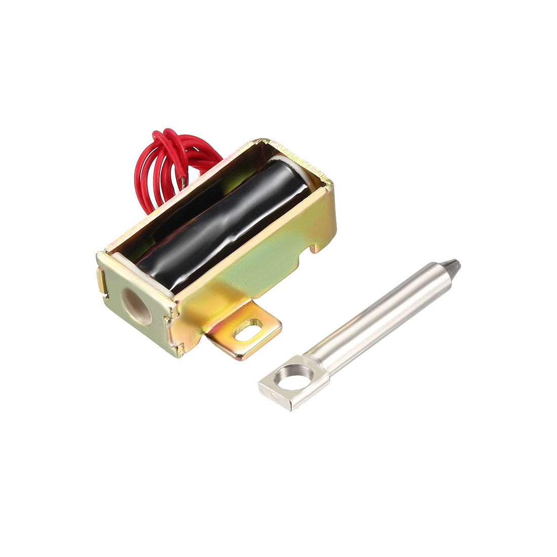 uxcell Uxcell DC 6V 6.83A 5mm Mini Electromagnetic Solenoid Lock Pull Type for Electirc Door Lock
