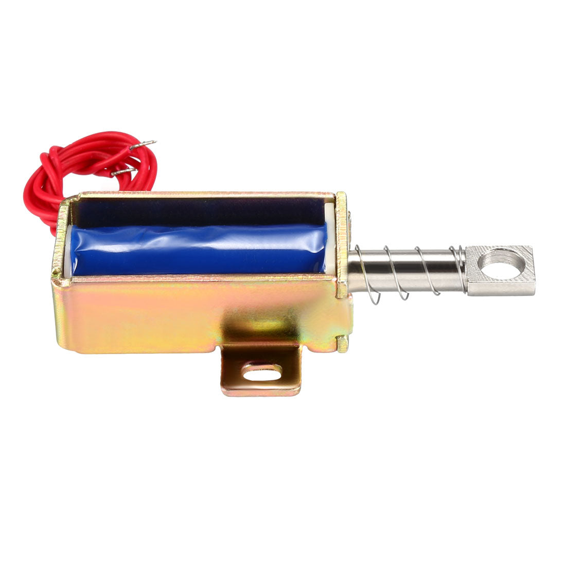 uxcell Uxcell DC 24V 0.8A 5mm Mini Electromagnetic Solenoid Lock Pull Type for Electirc Door Lock